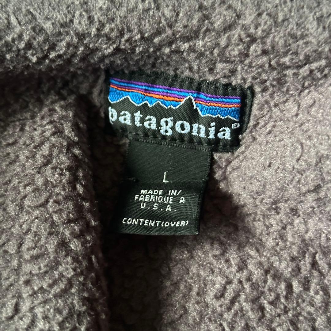 Patagonia シェルドシンチラ USA製 パープル 90s L 希少カラー