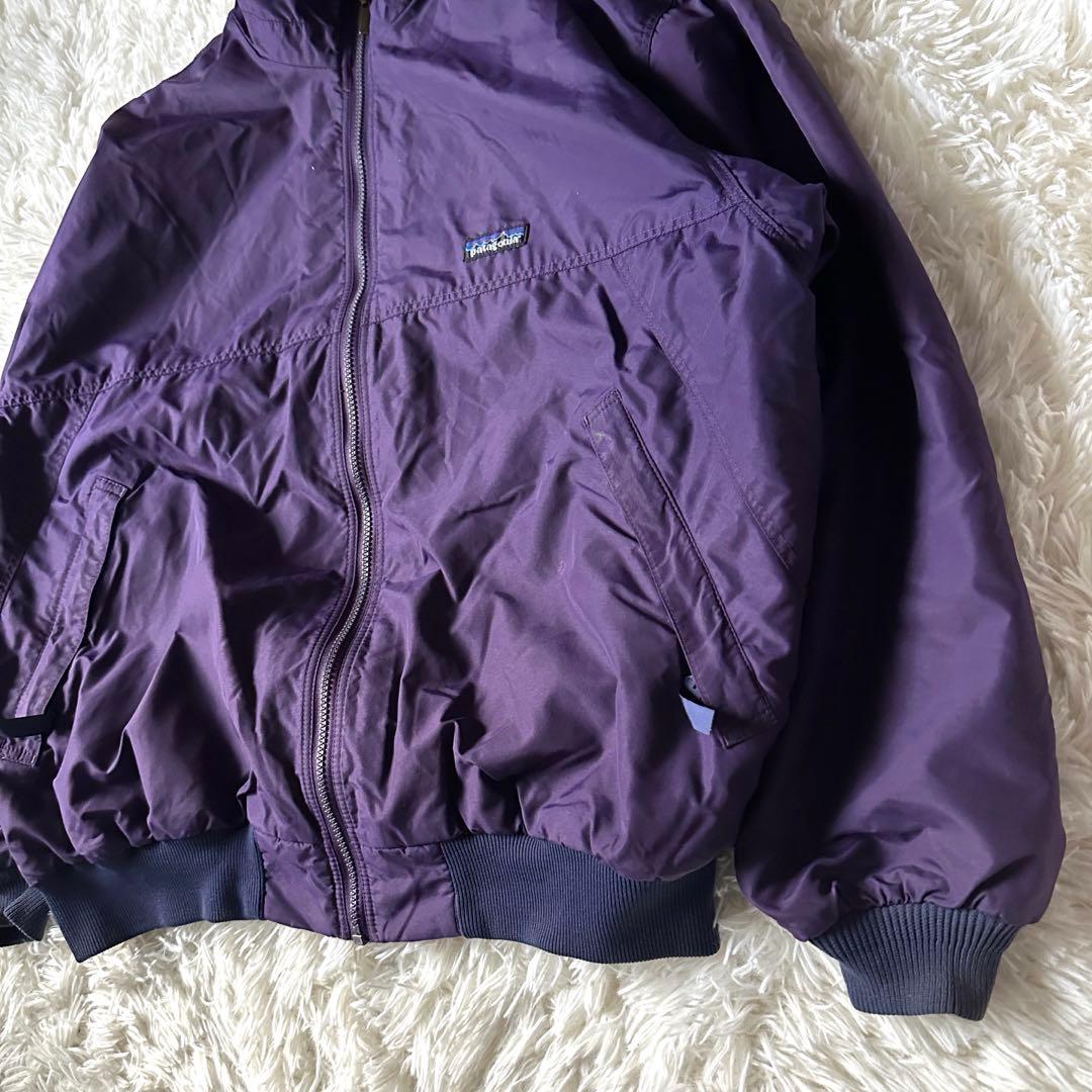 Patagonia シェルドシンチラ USA製 パープル 90s L 希少カラー