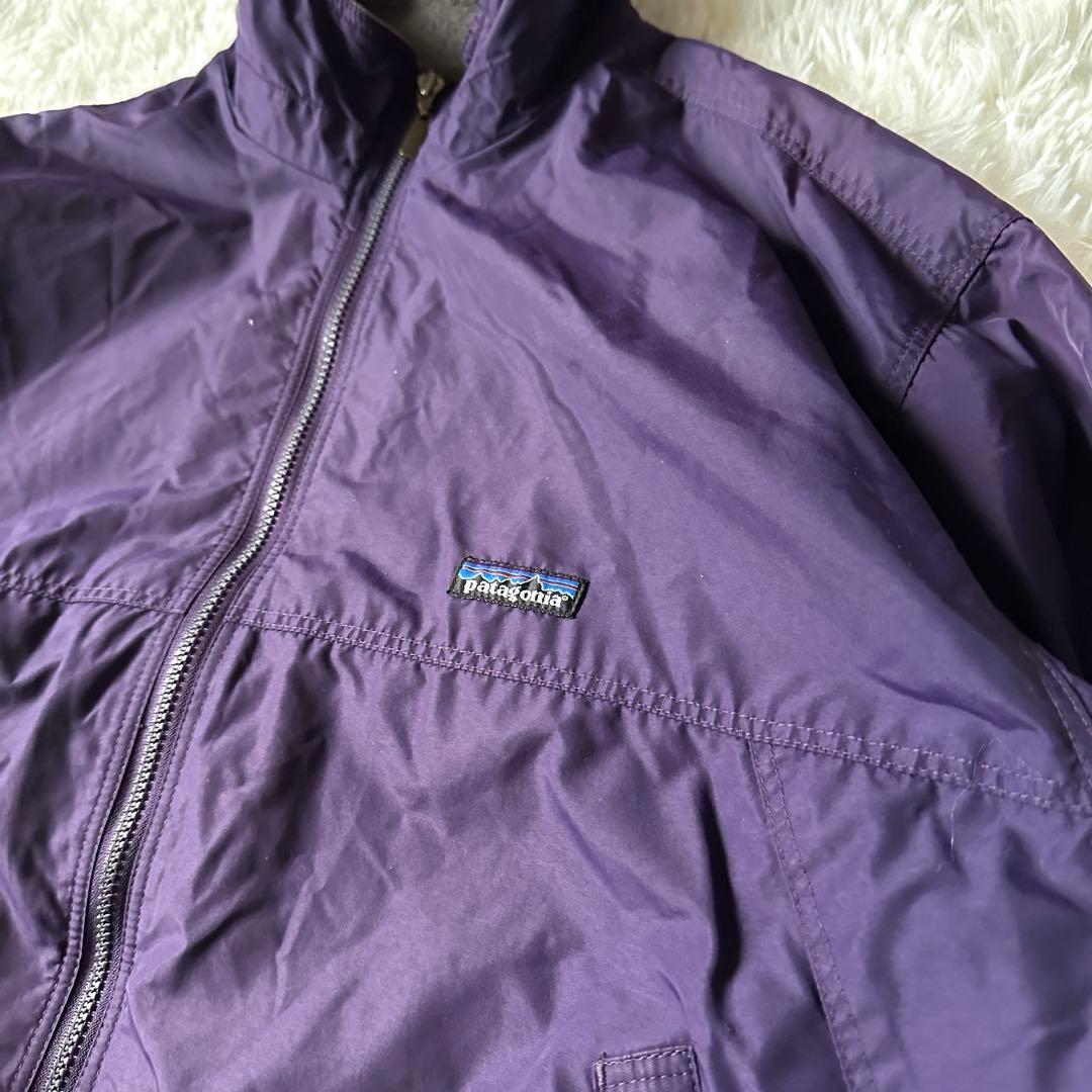 Patagonia シェルドシンチラ USA製 パープル 90s L 希少カラー