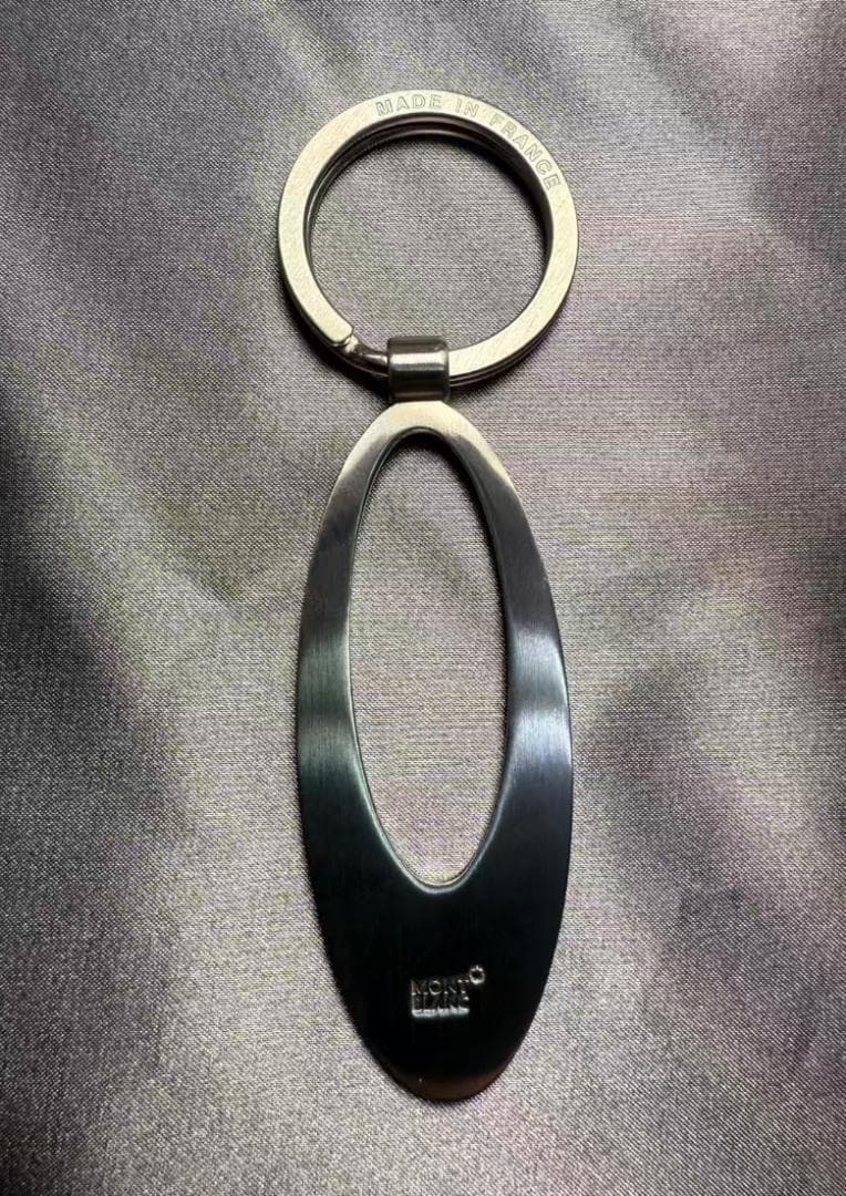 MONTBLANC ステンレススチール キーホルダー メンズ