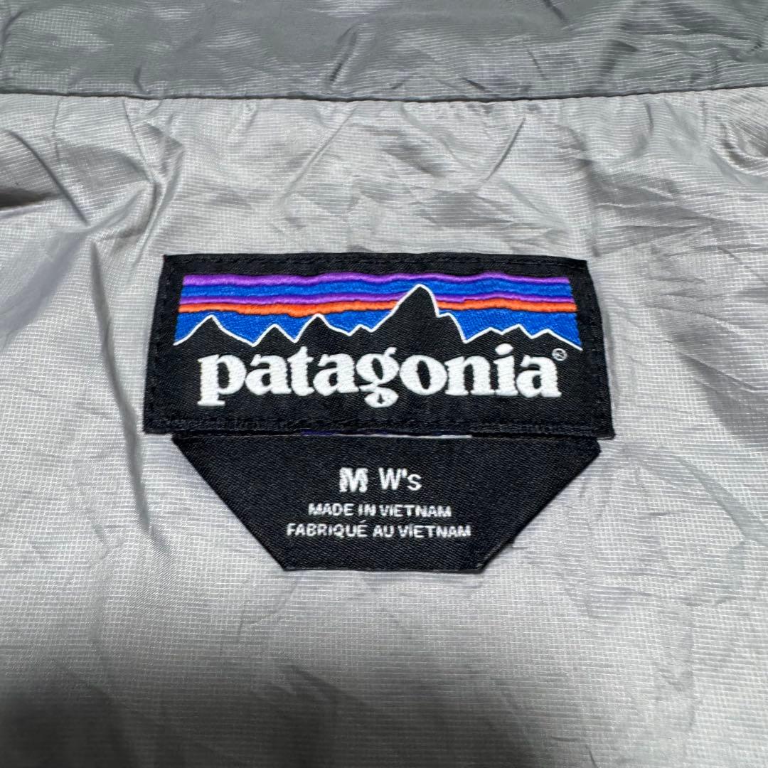 patagonia ナノパフジャケット グレー キルティング プリマロフト M