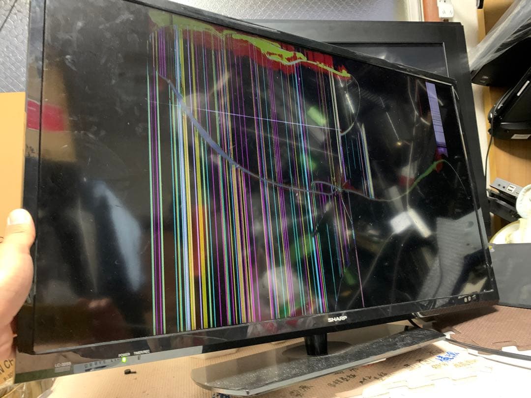 シャープ 32V型 液晶 テレビ AQUOS LC-32S5 基盤セット