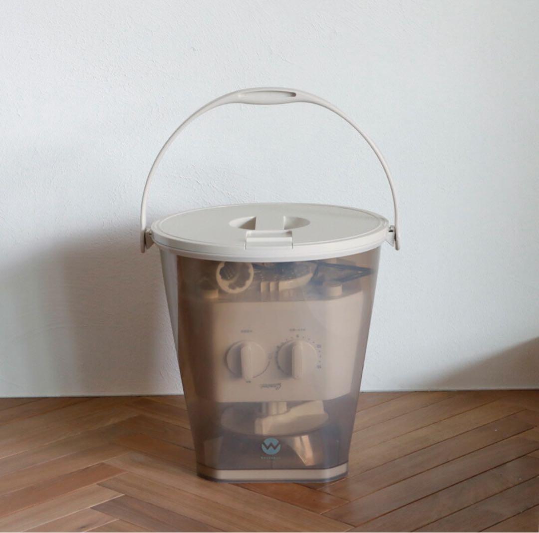 メーカー保証付き　バケツ型 小型洗濯機 ブラッシュボーイ TOM-12 Pro