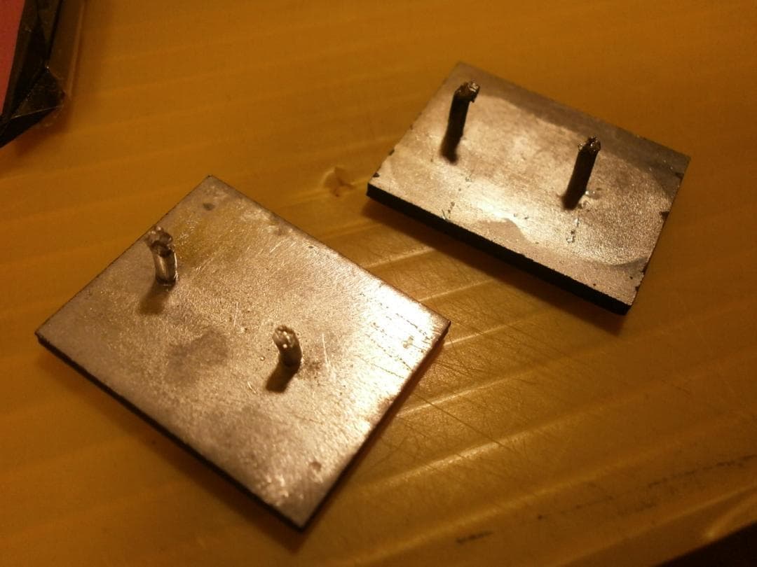 送料無料　ヤマハ　純正　金属　エンブレム　大　　２枚