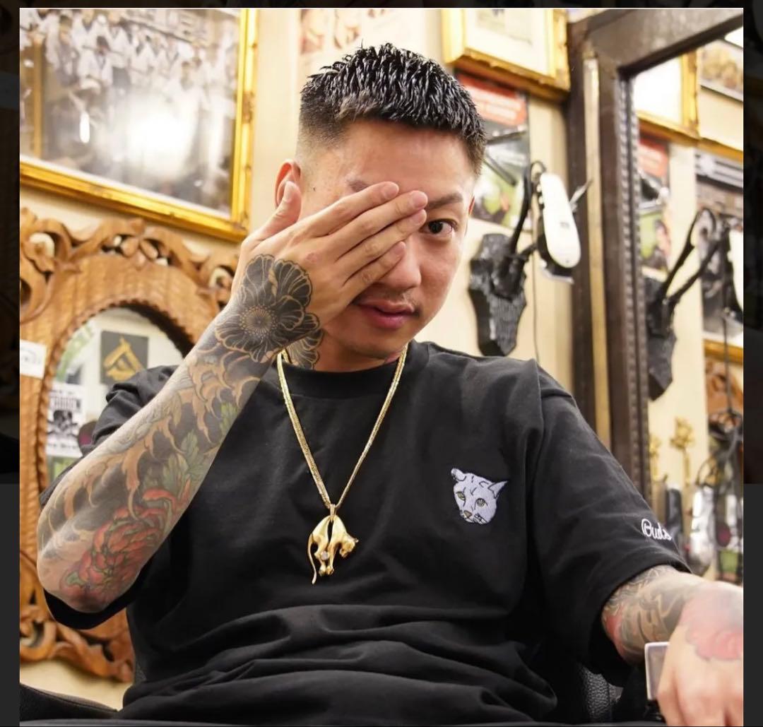 レオパード 舐達麻 バダサイ シルバー 925 ネックレス ハンドメイド