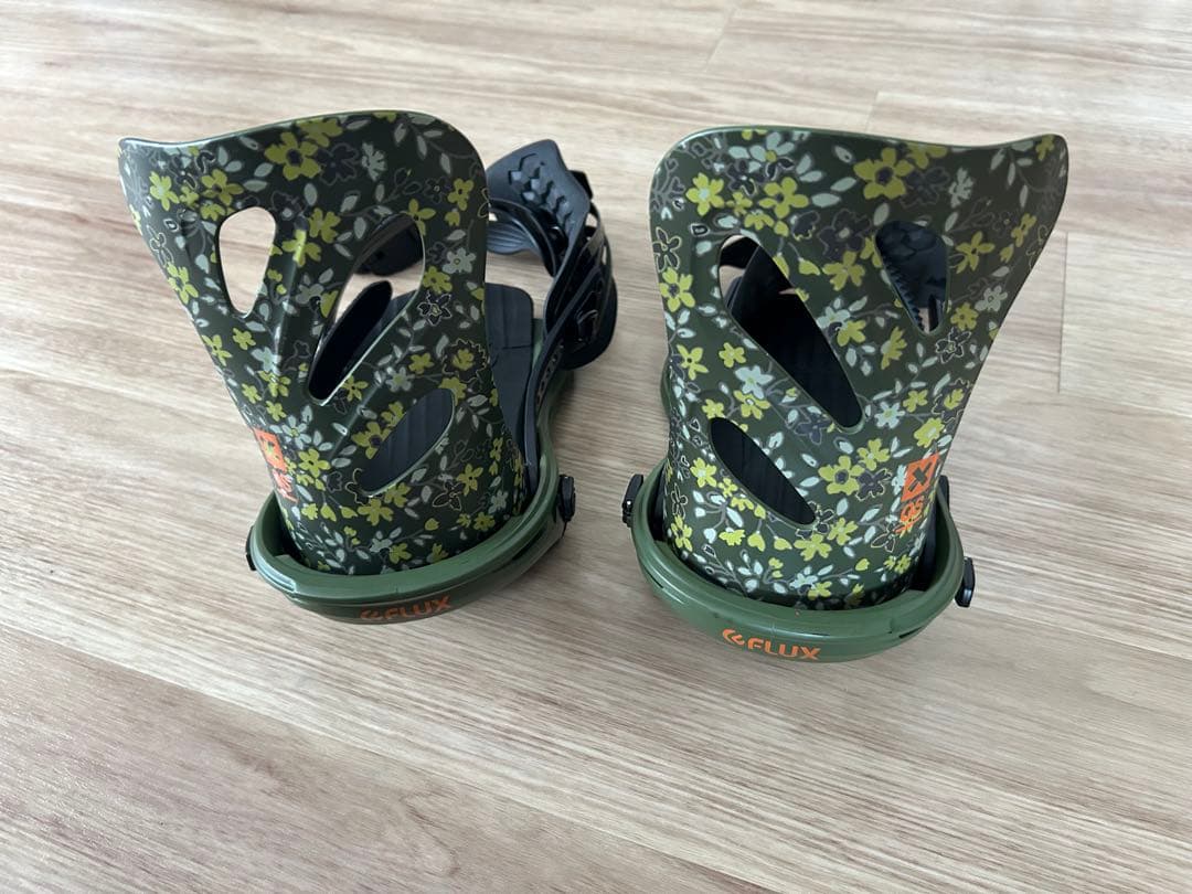 FLUX 花柄ビンディング オリーブグリーン　GS