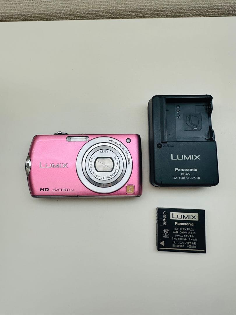 Panasonic LUMIX DMC-FX70 ピンク　デジカメ