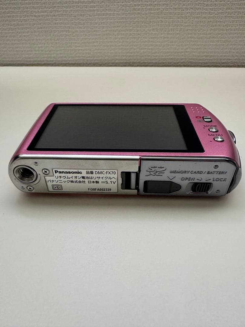 Panasonic LUMIX DMC-FX70 ピンク　デジカメ