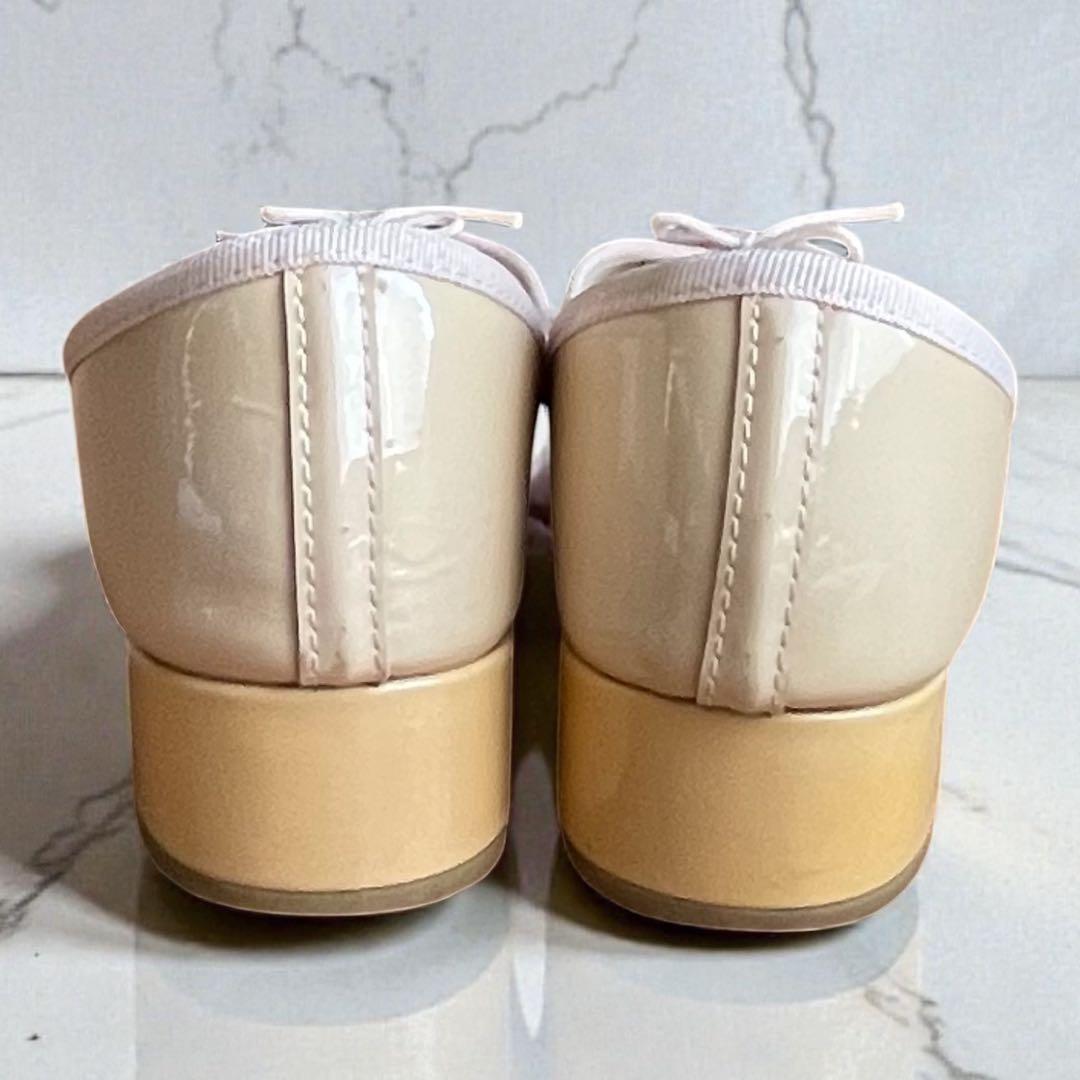 repetto Camille Ballerinas チャンキーベージュ38.5