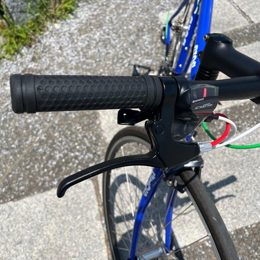 直接可 GIOS ジオス AMPIO アンピーオ ブルー サイズ51 スタンド付