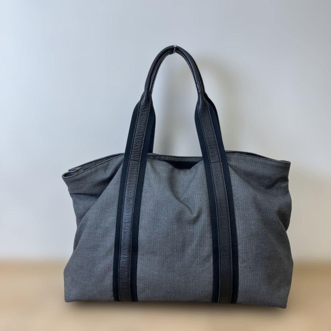 ボッテガヴェネタ マルコポーロ トートバッグ グレー ネイビー