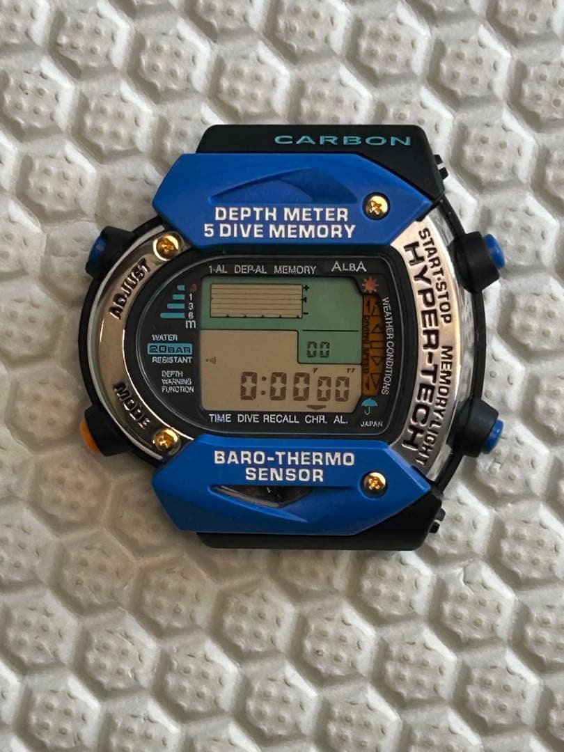 セイコー ALBA ハイパーテック W760-4A10 ベルト無 ジャンク扱い