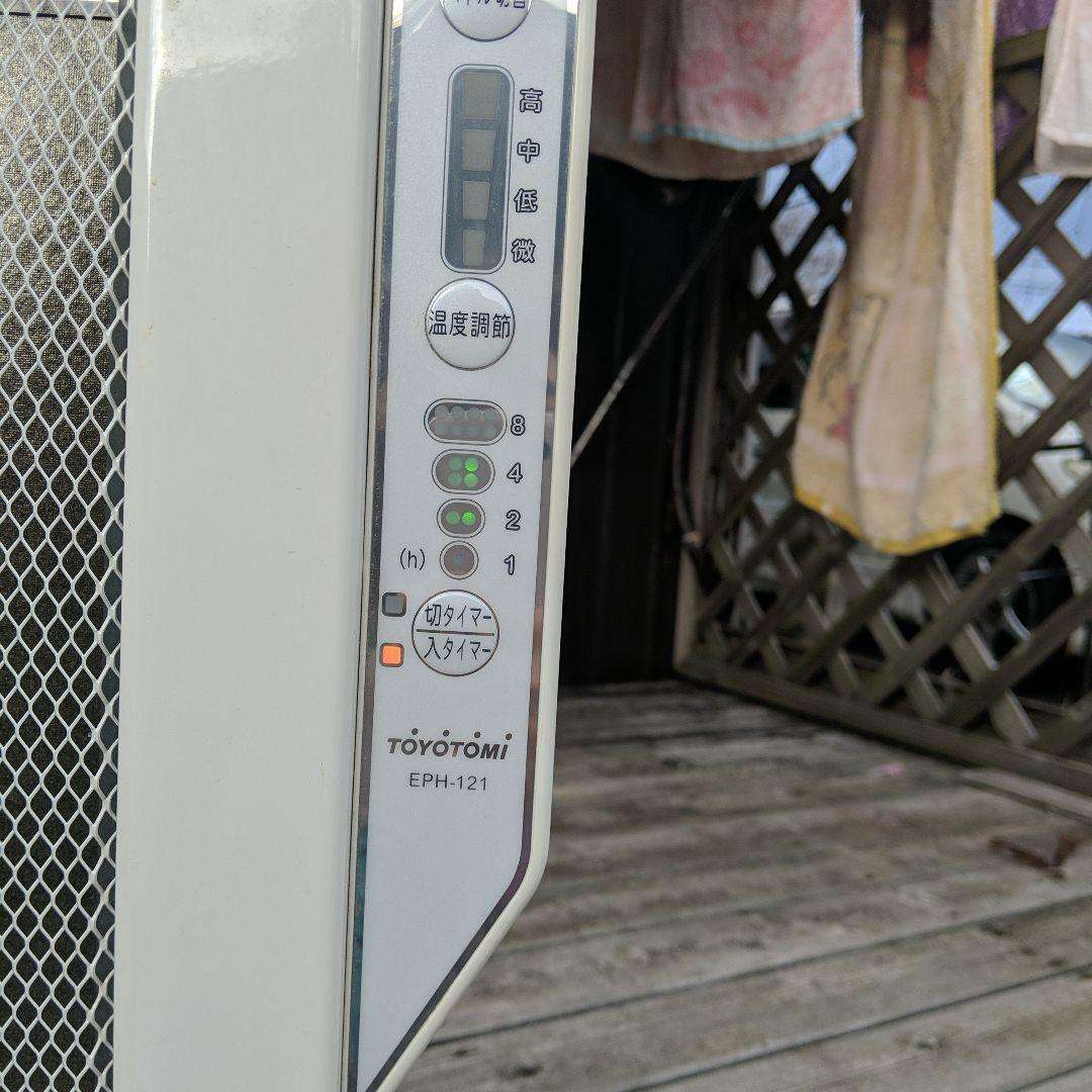 パネルヒーター　TOYOTOMI EPH-121(WM) WHITE