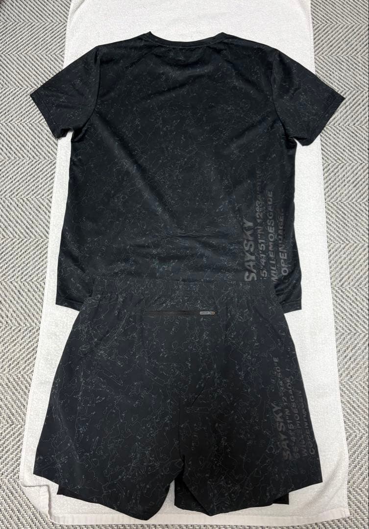 SAYSKY ランニングウェア セットアップ(Lサイズ)
