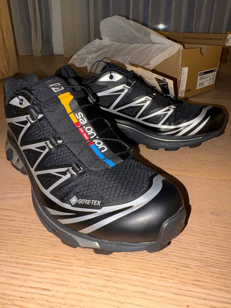Salomon XT-6 GORE-TEX ブラック/シルバー
