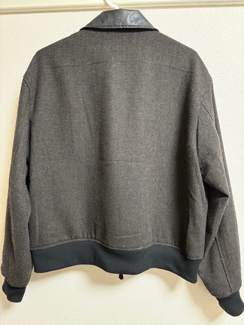 SINSS ツイードショートブルゾン　ブラウン　M