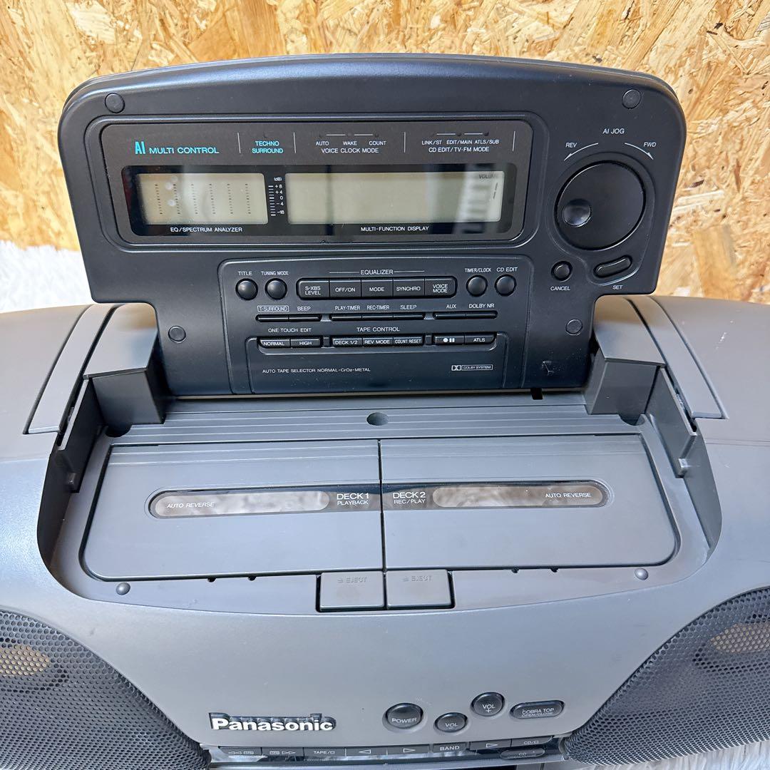 Panasonic/パナソニック/コブラトップ/RX-DT909/バブルラジカセ