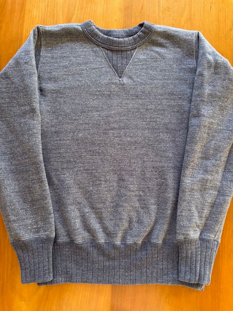 StudioDartisanステュディオダルチザンスウェットS両Ｖ吊り編み裏起毛