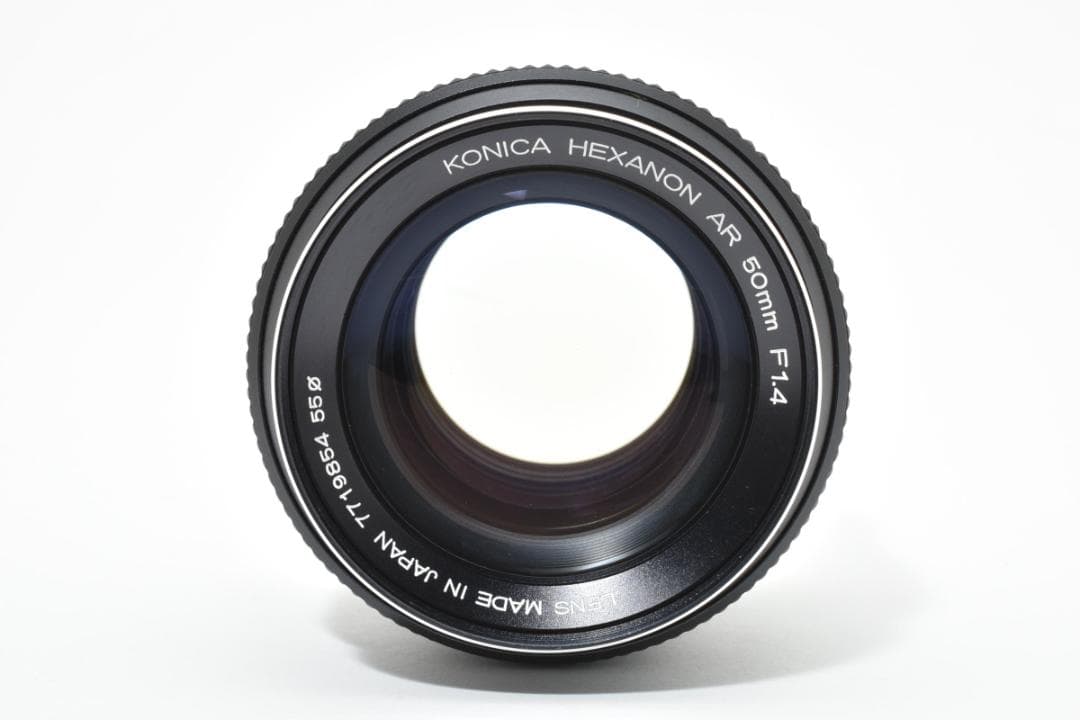 KONICA HEXANON AR 50mm F1.4 前後キャップ付 カメラ