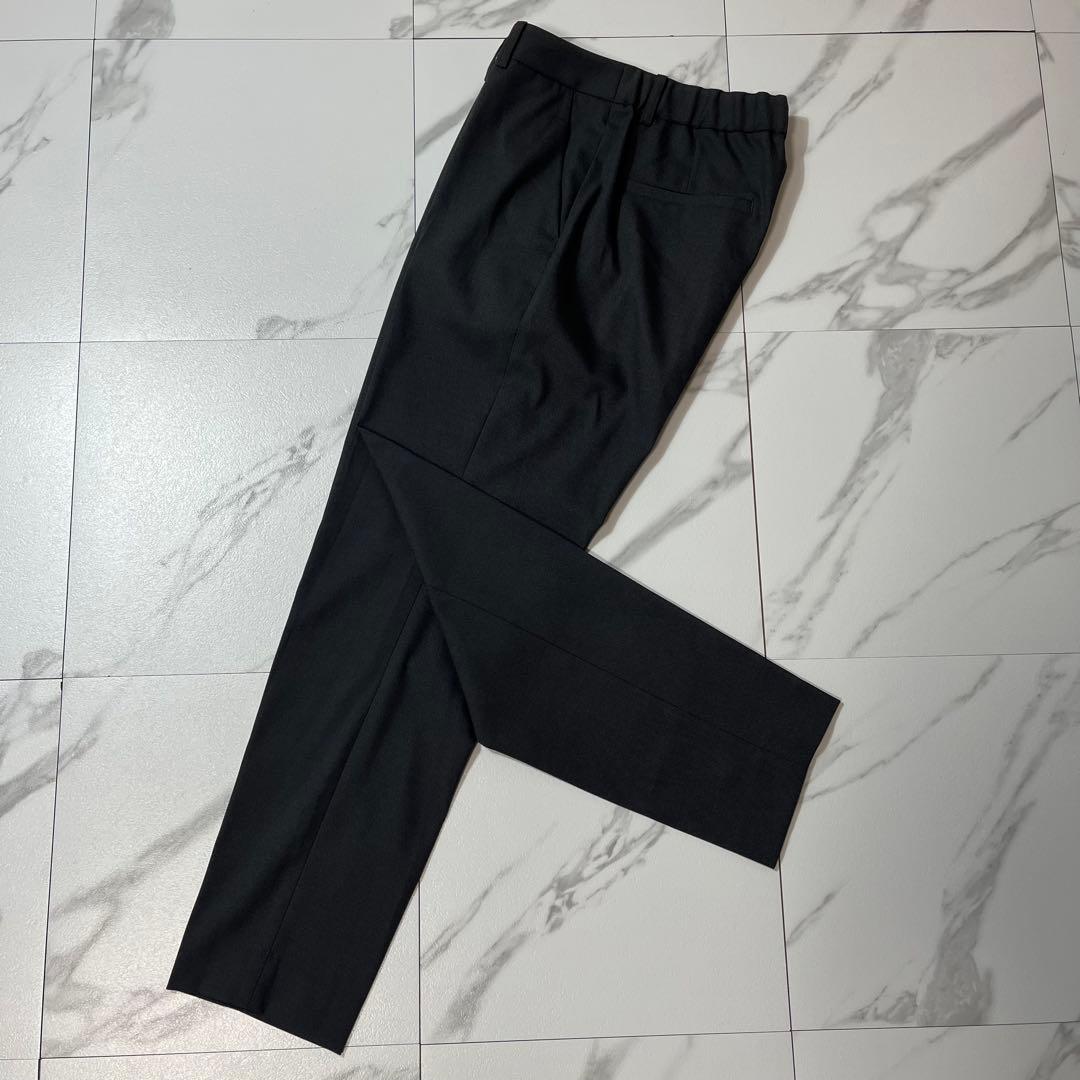 極美品 グリーンレーベルリラクシング 洗える パンツスーツ セットアップ L