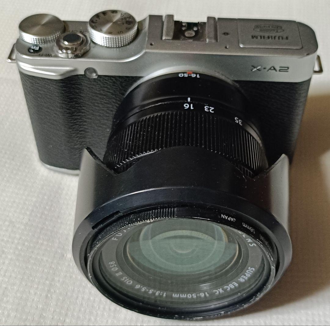 【年内特価】FUJIFILM ミラーレス一眼 X-A2 レンズキット シルバー