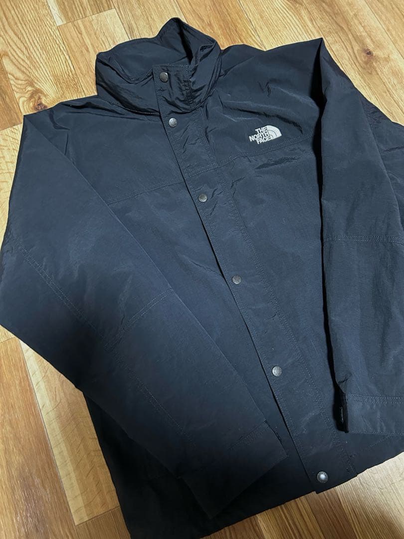 THE NORTH FACE 撥水フード付きマウンテンパーカーメンズXL