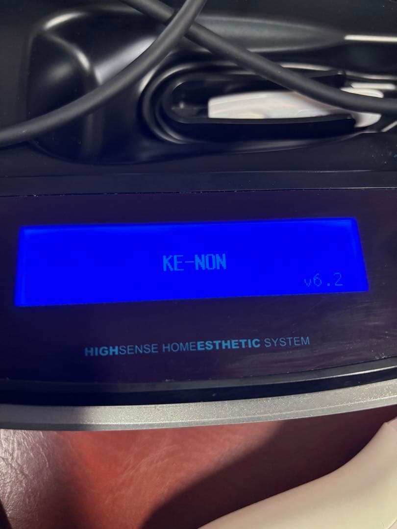 ケノン フラッシュ式脱毛器 ver:6.2