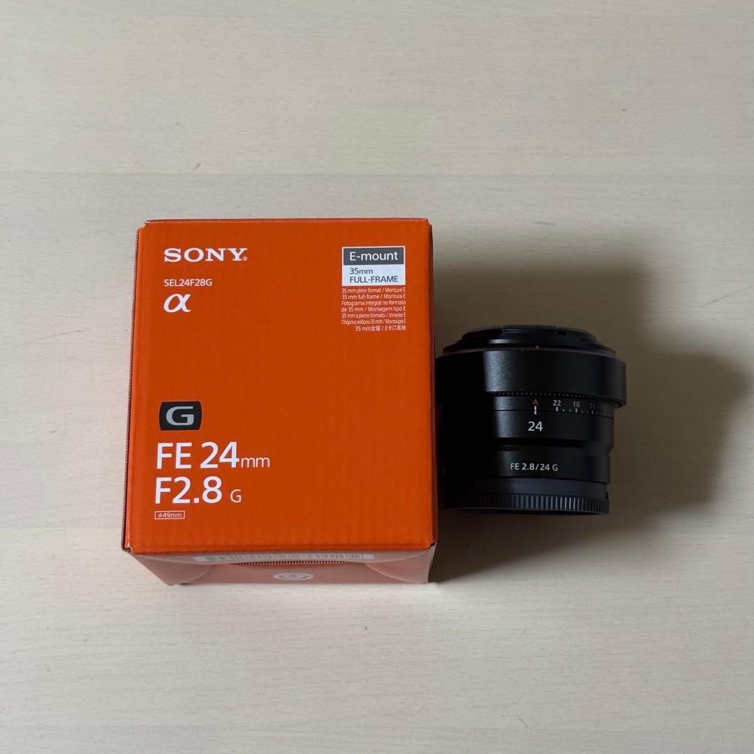【最終値下げ】SEL24F28G SONY FE 24mm F2.8 Gレンズ