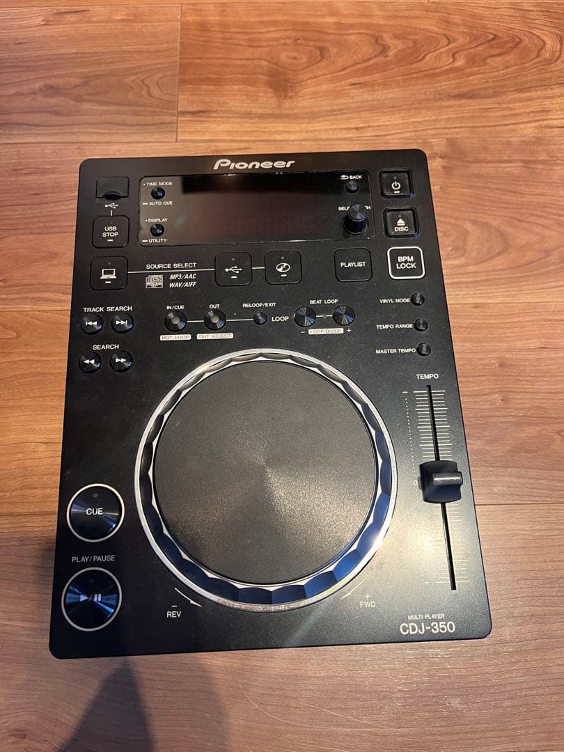 Pioneer CDJ-350×2 Vestax VMC-002XLu
