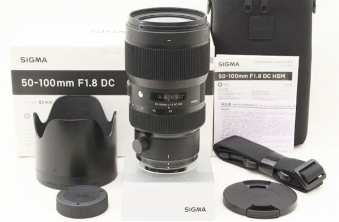 《ほぼ新品》SIGMA 50-100mm F1.8 Nikon用