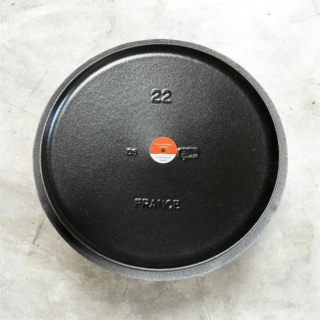 【新品未使用】ルクルーゼ 鍋 2点セット ネイビー22cm / イエロー20cm