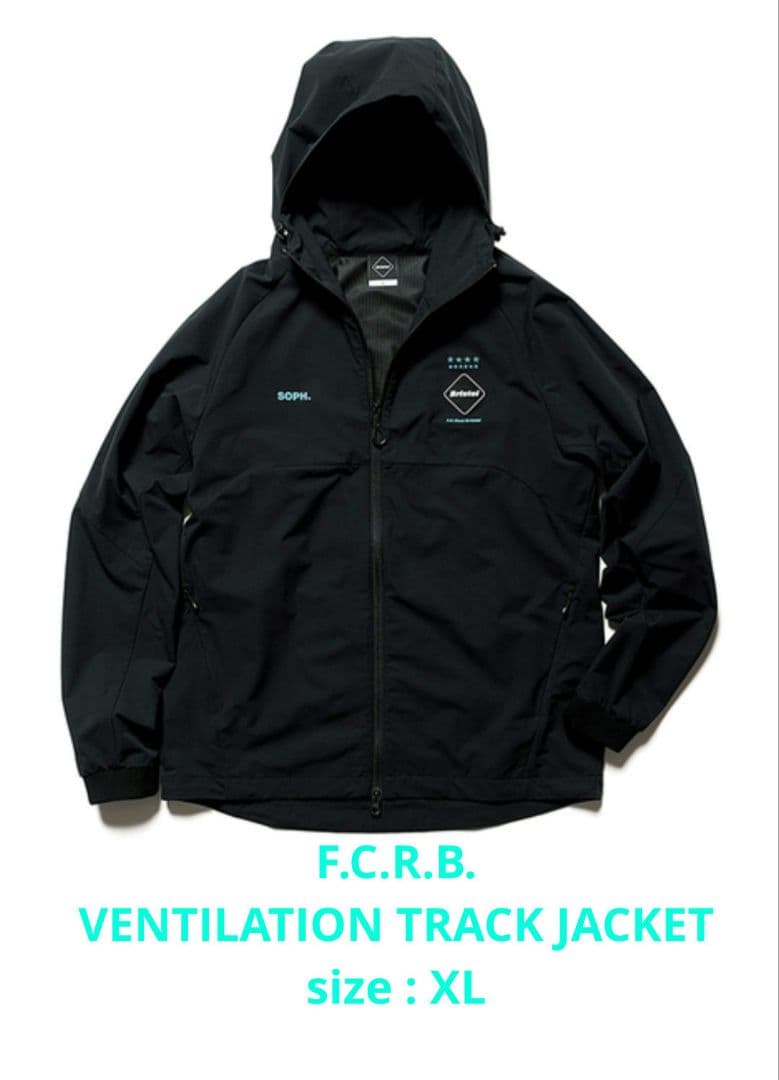 ジャケット・アウター F.C.R.B. VENTILATION TRACK JACKET