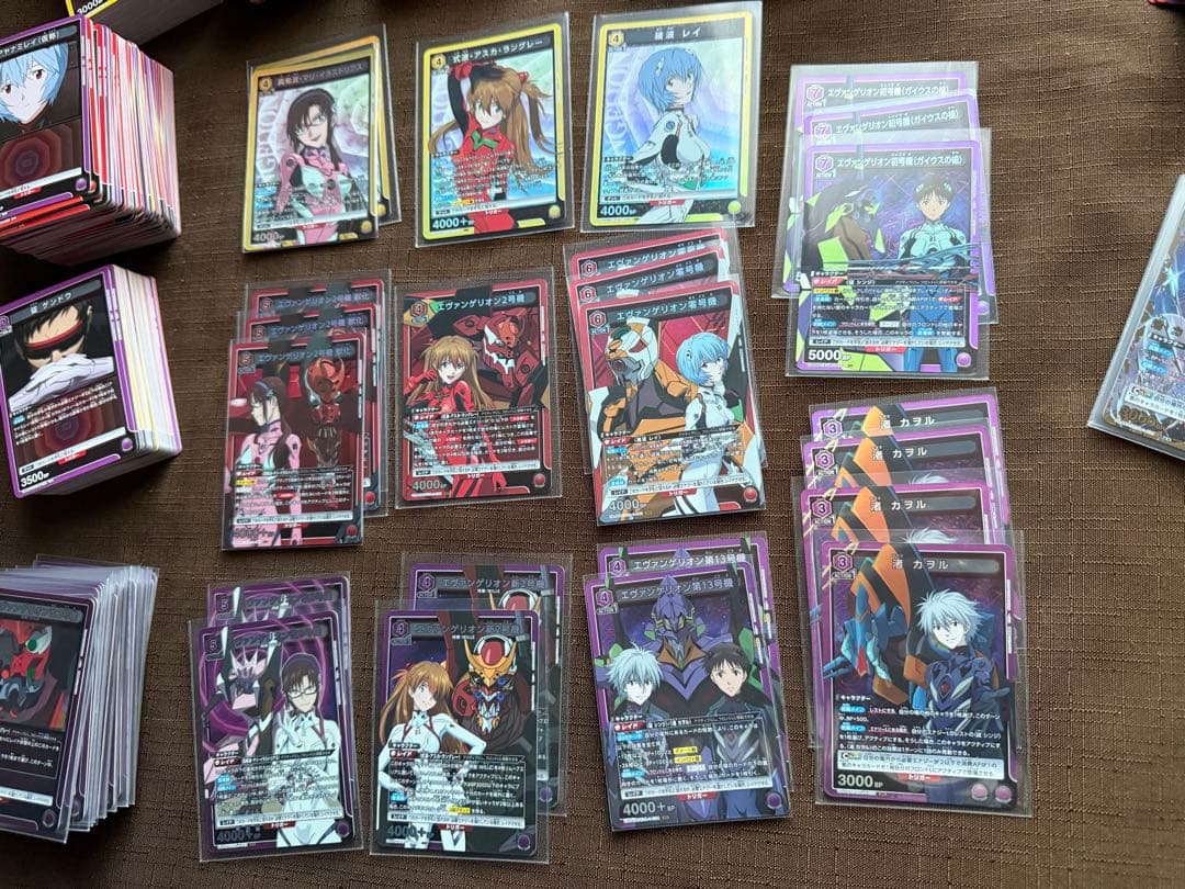 ユニオンアリーナ　エヴァンゲリオン　カードセット