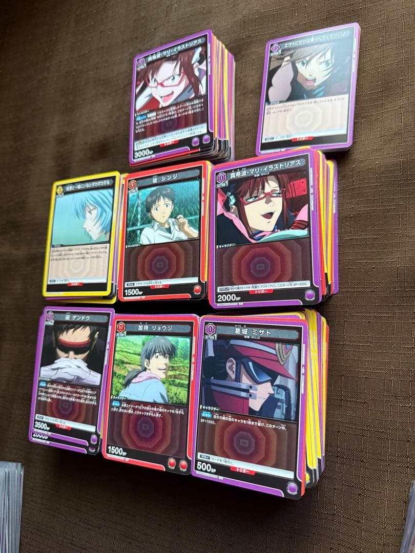 ユニオンアリーナ　エヴァンゲリオン　カードセット