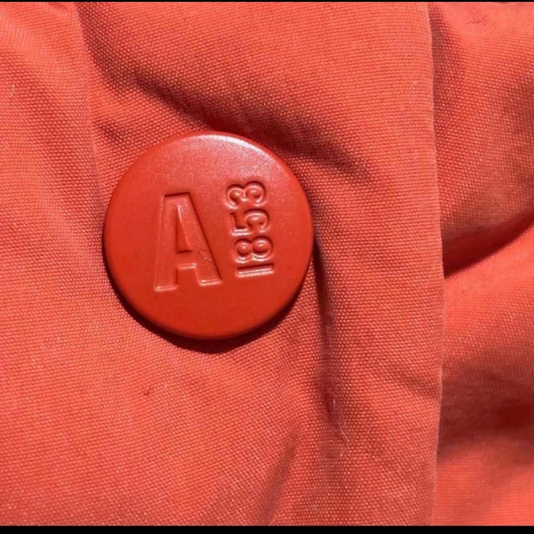 美品 最新 現行モデルエーグル 撥水 ショートパデッドフーデッドダウンジャケット