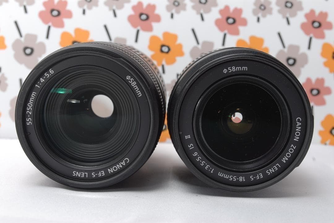 ❤Canon Kiss X5❤動画撮影OK❤望遠レンズデビュー❤スマホ転送OK❤