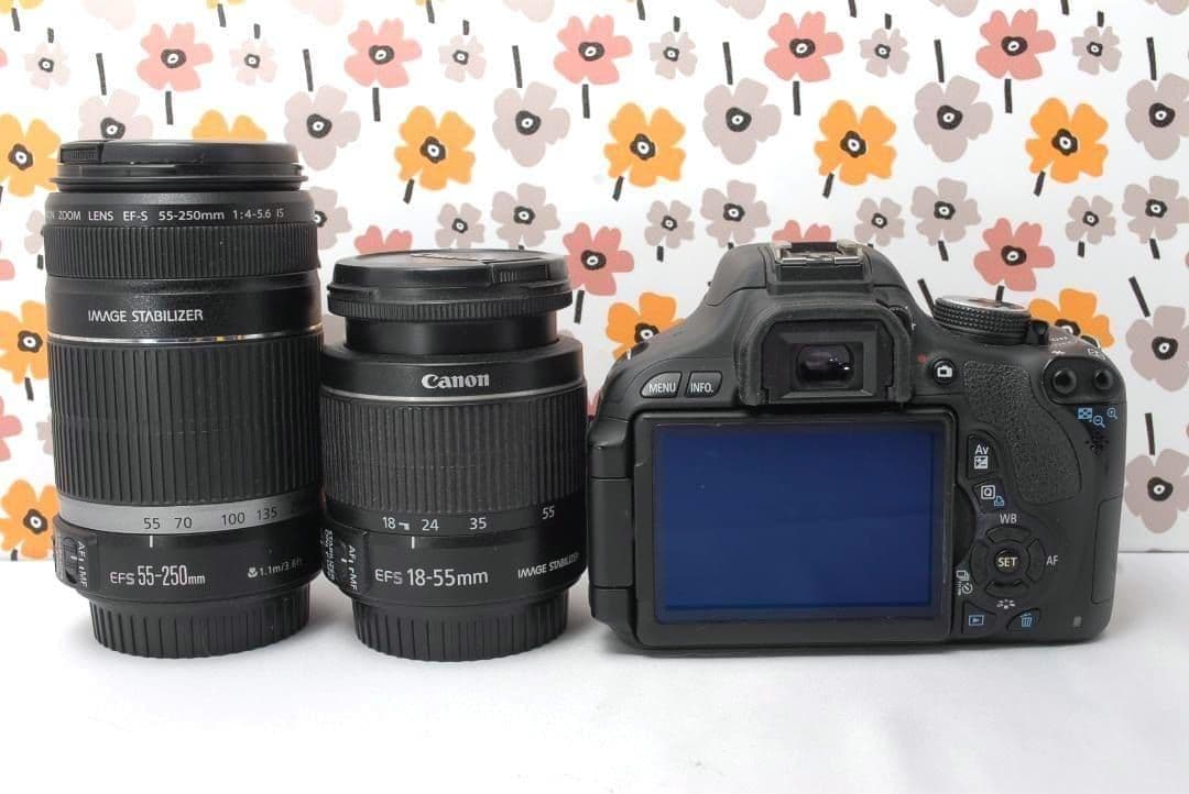 ❤Canon Kiss X5❤動画撮影OK❤望遠レンズデビュー❤スマホ転送OK❤