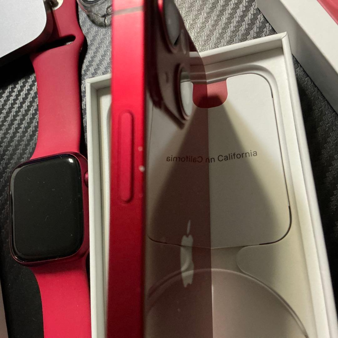 スマートフォン本体 iPhone 13 mini 128GB + Apple Watch S7