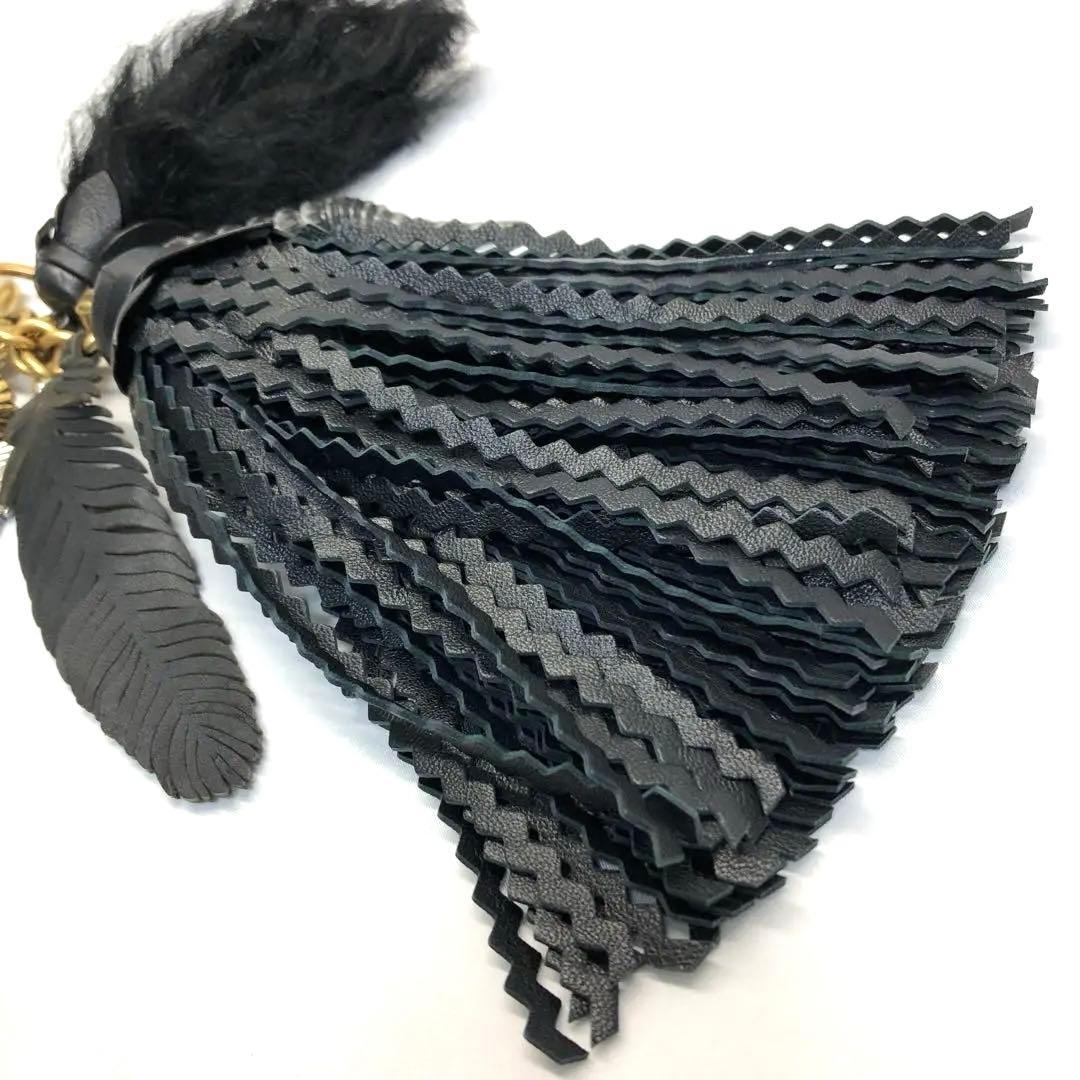 【美品✨希少】　コーチ　バッグチャーム　チャーム　キーリング　ラムスカル