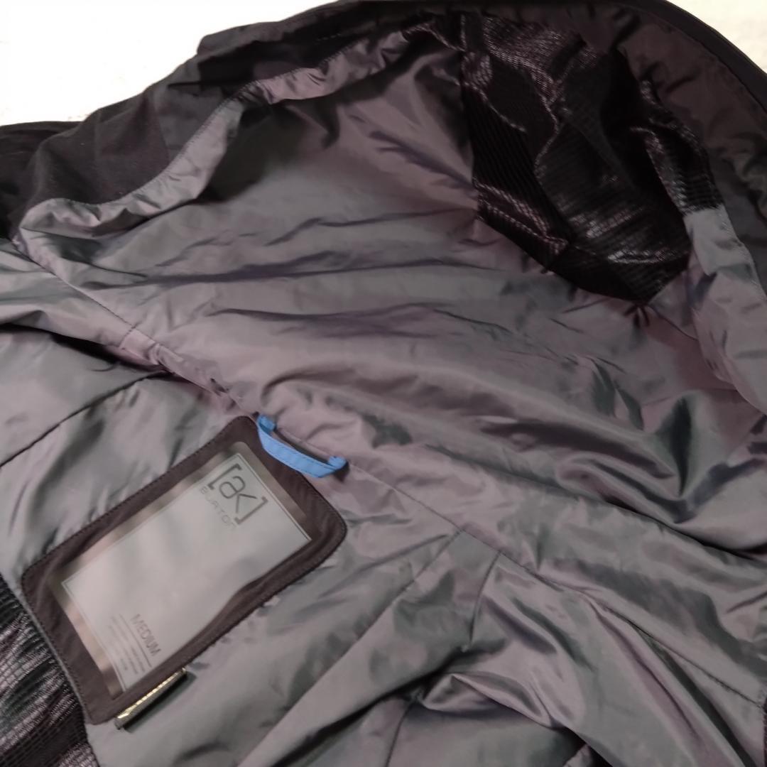 BURTON　ak　スノーウェア　ゴアテックス　スノーボード　スキー　M　青白黒
