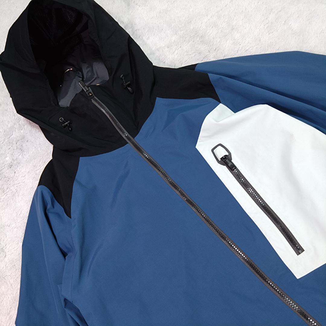 BURTON　ak　スノーウェア　ゴアテックス　スノーボード　スキー　M　青白黒