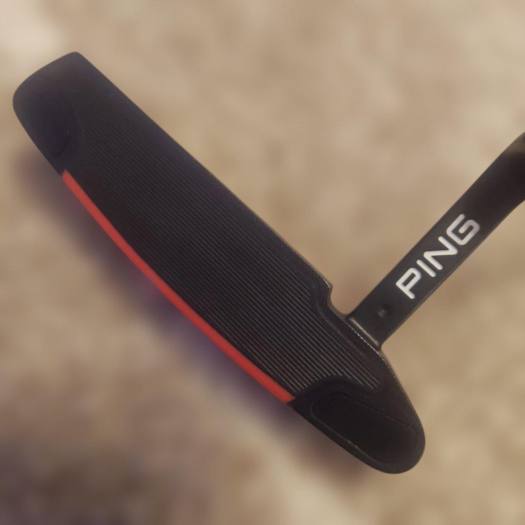 k*i様 PING Anser 2 パター ブラック/レッド