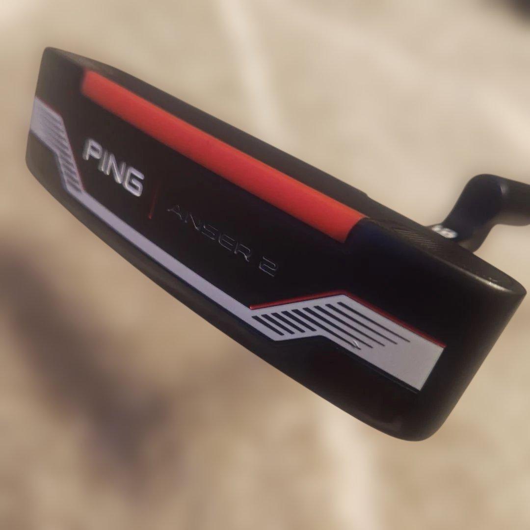k*i様 PING Anser 2 パター ブラック/レッド