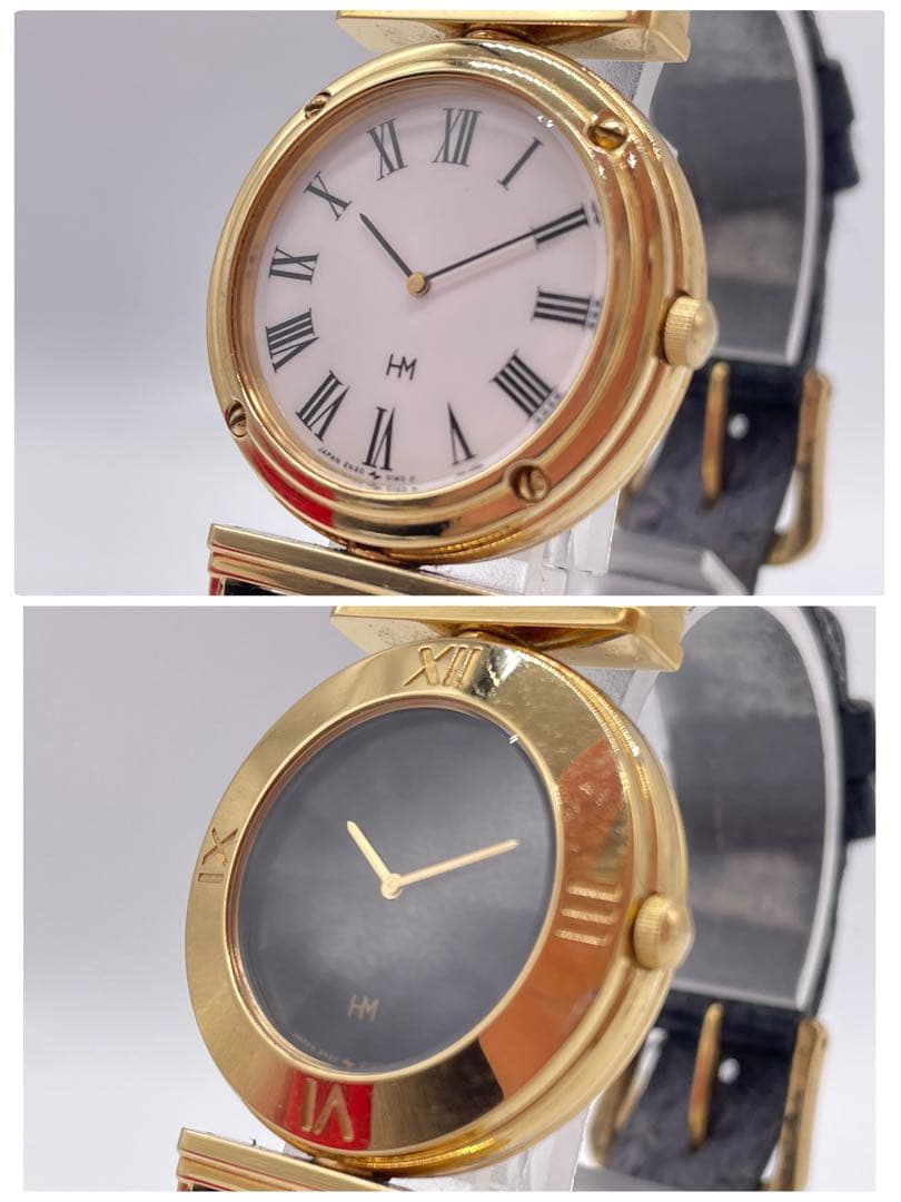 ② ◆SEIKO 腕時計◆動作品 セイコー モリハナエ コラボ リバーシ レア