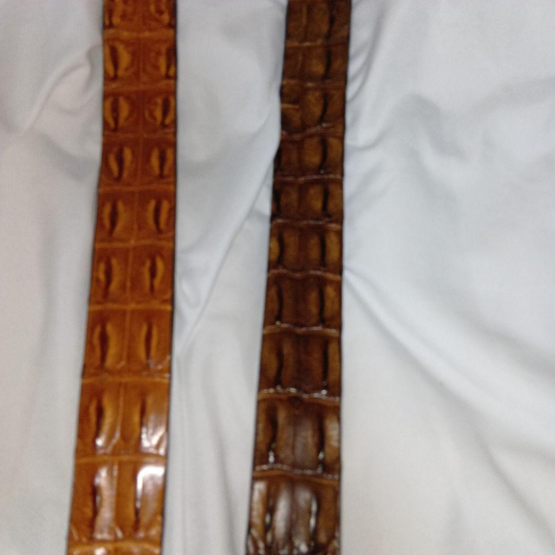 アンドレアダミコ　クロコダイルベルト　２本セット