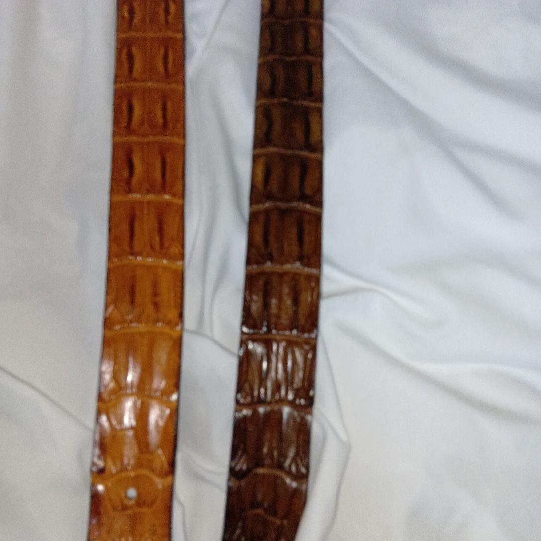 アンドレアダミコ　クロコダイルベルト　２本セット