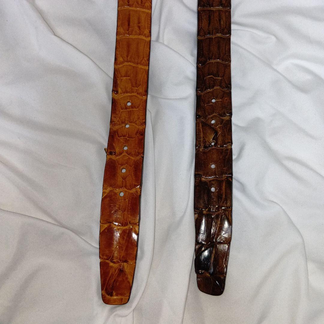 アンドレアダミコ　クロコダイルベルト　２本セット