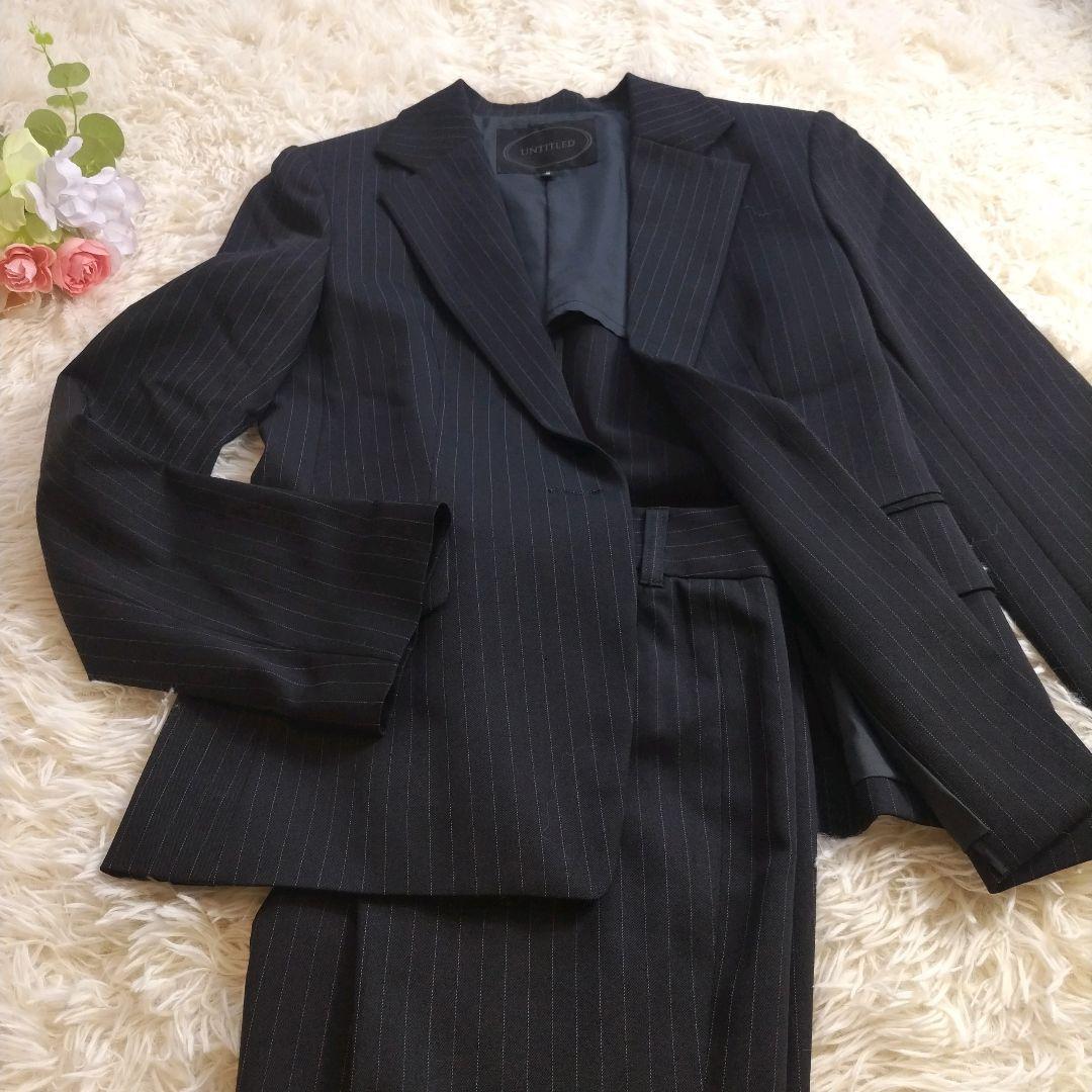 未使用品級♡UNTITLED アンタイトル　ビジネスパンツスーツセット　М