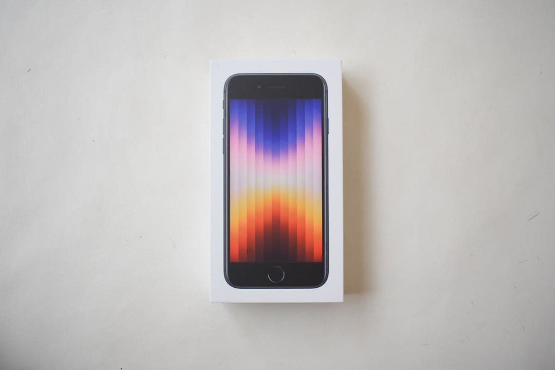 当日発送 新品 iPhoneSE 3 ミッドナイト 64gb SIMフリー