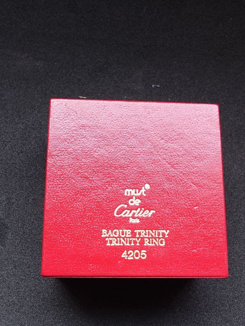 マ*ン様 141 正規品 カルティエ トリニティリング スリーカラーゴールド